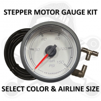 DIRTY AIR Gauge Kit - 2-1/16" Stepper Motor Air Pressure